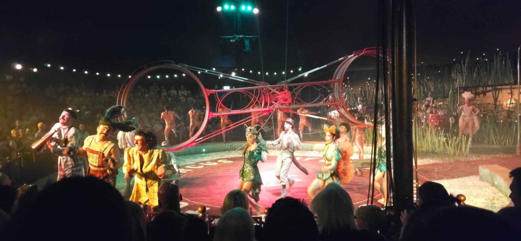Image of Giffords circus large metal structure