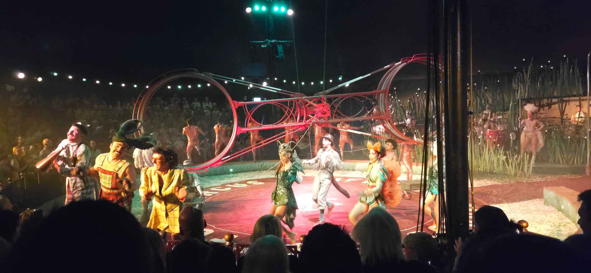 Image of Giffords circus large metal structure