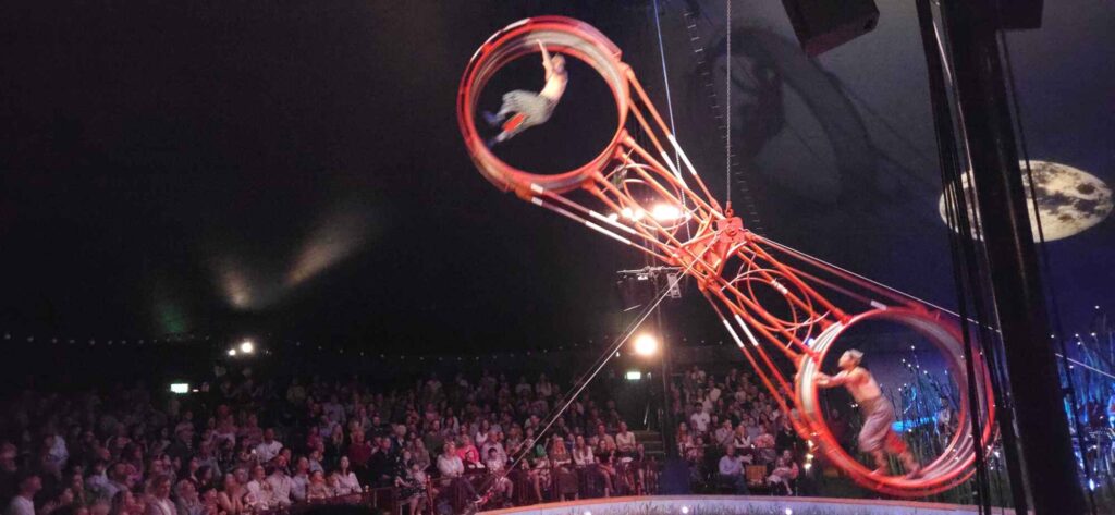 Image of Giffords circus large metal structure