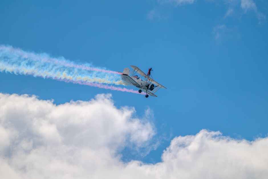 Nearly blind Gloucestershire wingwalking nan, 97, says 'last thing I want is to lie in bed'