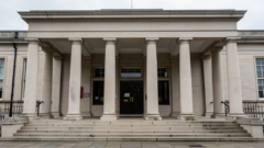 Exterior of a UK magistrates court building