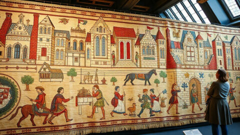 Bayeux Tapestry exhibition is coming to Tewkesbury Abbey